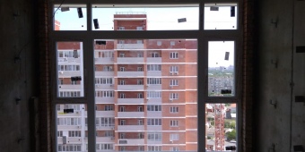 Тёплое французское остекление